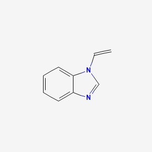molecular formula C9H8N2 B2827023 1-Vinyl-1H-benzimidazole CAS No. 26972-40-7