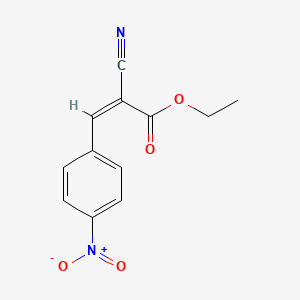 Ethyl 2-cyano-3-(4-nitrophenyl)acrylate