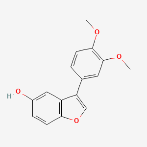 3-(3,4-Dimethoxyphenyl)-1-benzofuran-5-OL