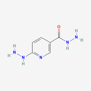 molecular formula C6H9N5O B2827169 6-Hydrazinonicotinohydrazide CAS No. 731005-24-6