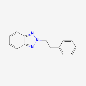 molecular formula C14H13N3 B2827172 2-(2-Phenylethyl)-2H-1,2,3-benzotriazole CAS No. 63777-67-3