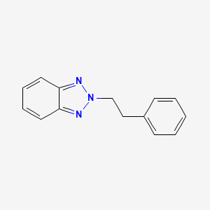 molecular formula C14H13N3 B2827172 2-Phenethyl-2H-benzotriazole CAS No. 63777-67-3