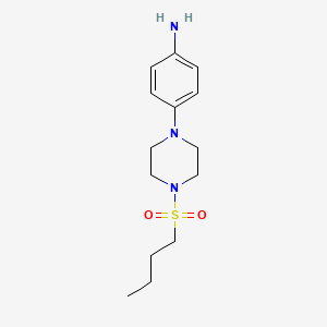 4-(4-Butylsulfonylpiperazin-1-yl)aniline