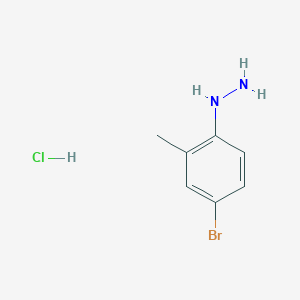 (4-Bromo-2-methylphenyl)hydrazine hydrochloride