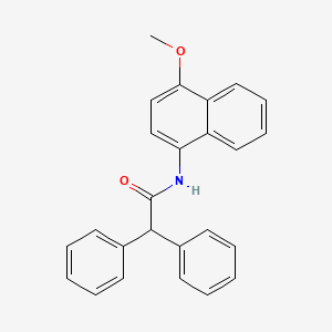 N-(4-methoxynaphthalen-1-yl)-2,2-diphenylacetamide