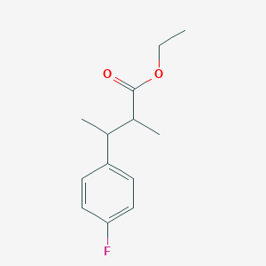 Ethyl 3-(4-fluorophenyl)-2-methylbutanoate