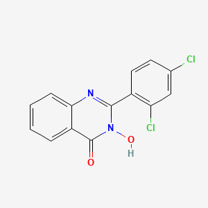 2-(2,4-dichlorophenyl)-3-hydroxy-4(3H)-quinazolinone
