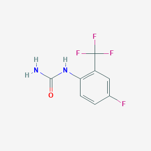 [4-Fluoro-2-(trifluoromethyl)phenyl]urea