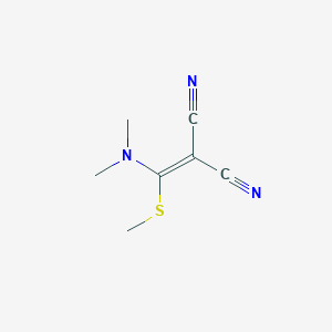 2-[(Dimethylamino)(methylsulfanyl)methylene]malononitrile
