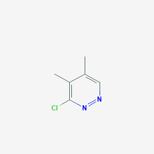molecular formula C6H7ClN2 B2827917 3-Chloro-4,5-dimethylpyridazine CAS No. 36161-53-2