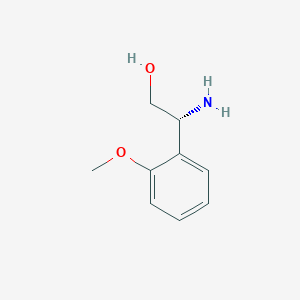 molecular formula C9H14ClNO2 B2828082 (r)-2-Amino-2-(2-methoxyphenyl)ethan-1-ol CAS No. 213990-65-9