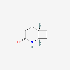 molecular formula C7H11NO B2828088 (1S,6S)-2-Azabicyclo[4.2.0]octan-3-one CAS No. 2416219-24-2