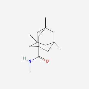 N,3,5,7-tetramethyladamantane-1-carboxamide