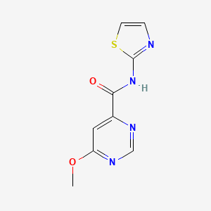 6-methoxy-N-(thiazol-2-yl)pyrimidine-4-carboxamide