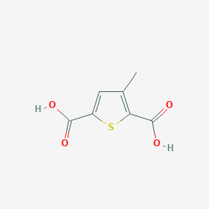 B2828755 3-Methyl-2,5-thiophenedicarboxylic acid CAS No. 89677-40-7