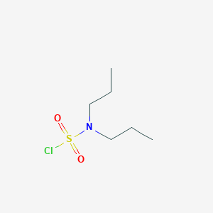 molecular formula C6H14ClNO2S B2828759 Dipropylsulfamoyl chloride CAS No. 35877-27-1
