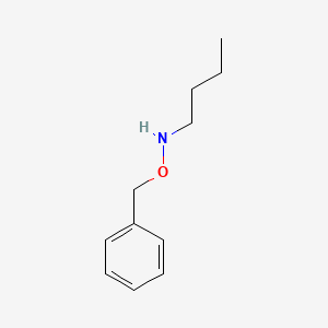 molecular formula C11H17NO B2829095 (Benzyloxy)(butyl)amine CAS No. 216237-14-8