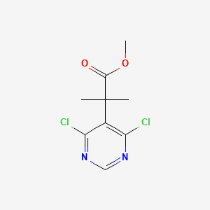 Methyl 2-(4,6-dichloropyrimidin-5-yl)-2-methylpropanoate