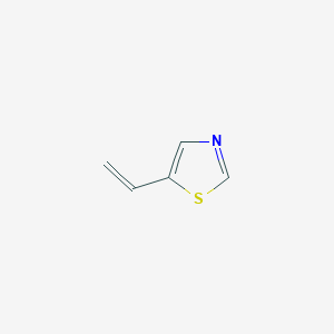 molecular formula C5H5NS B2829271 5-vinylthiazole CAS No. 952338-87-3