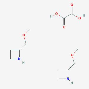2-(Methoxymethyl)azetidine hemioxalate