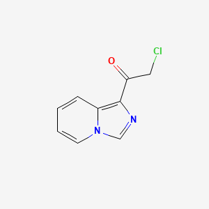 2-Chloro-1-imidazo[1,5-a]pyridin-1-yl-ethanone