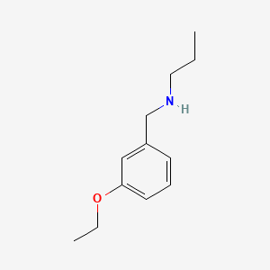 N-(3-ethoxybenzyl)propan-1-amine