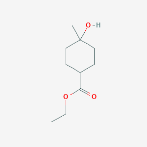molecular formula C10H18O3 B2829365 Ethyl 4-hydroxy-4-methylcyclohexanecarboxylate CAS No. 358759-58-7