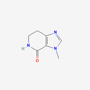 molecular formula C7H9N3O B2829374 3-methyl-3H,4H,5H,6H,7H-imidazo[4,5-c]pyridin-4-one CAS No. 1369160-23-5