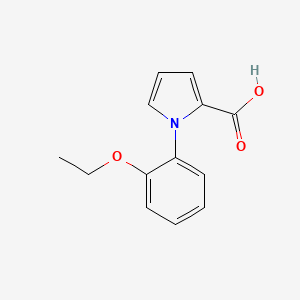 molecular formula C13H13NO3 B2829497 1-(2-ethoxyphenyl)-1H-pyrrole-2-carboxylic acid CAS No. 896035-81-7