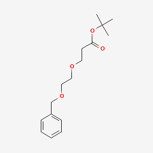 molecular formula C16H24O4 B2829523 tert-Butyl 3-[2-(benzyloxy)ethoxy]propanoate CAS No. 1235715-30-6