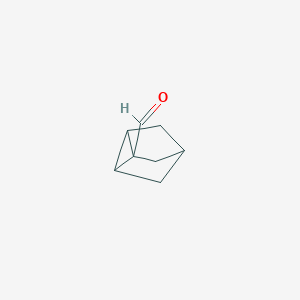 molecular formula C8H10O B2829573 tricyclo[2.2.1.0,2,6]heptane-1-carbaldehyde CAS No. 106166-75-0