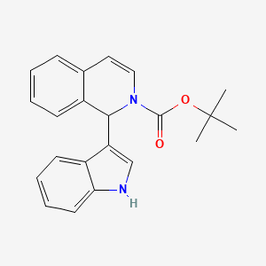 tert-Butyl 1-(1H-indol-3-yl)isoquinoline-2(1H)-carboxylate