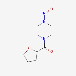molecular formula C9H15N3O3 B2829765 N-Nitroso Tetrahydrofuroylpiprazine CAS No. 2470438-57-2