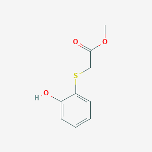 Methyl 2-[(2-hydroxyphenyl)sulfanyl]acetate
