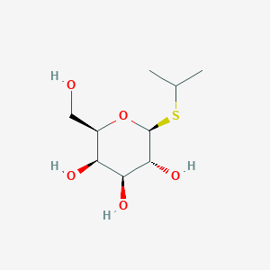 molecular formula C9H18O5S B028299 Isopropyl-beta-D-thiogalactopyranoside CAS No. 105431-82-1
