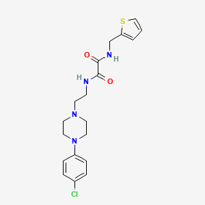 N1-(2-(4-(4-chlorophenyl)piperazin-1-yl)ethyl)-N2-(thiophen-2-ylmethyl)oxalamide