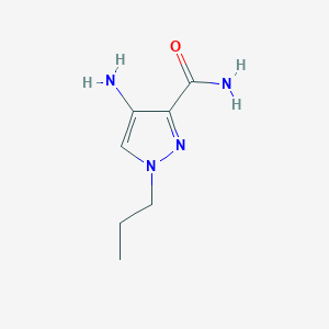 4-amino-1-propyl-1H-pyrazole-3-carboxamide