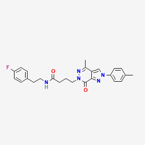 molecular formula C25H26FN5O2 B2830198 K-Ras-PDEdelta-IN-1 CAS No. 1841464-21-8