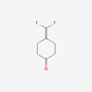 4-(Difluoromethylidene)cyclohexan-1-one