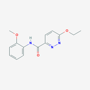 6-ethoxy-N-(2-methoxyphenyl)pyridazine-3-carboxamide