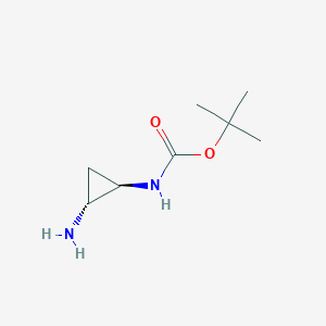 tert-butyl N-[(1R,2R)-2-aminocyclopropyl]carbamate