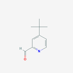 molecular formula C10H13NO B2830676 4-(Tert-butyl)picolinaldehyde CAS No. 67141-22-4