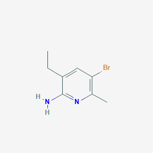 5-Bromo-3-ethyl-6-methylpyridin-2-amine
