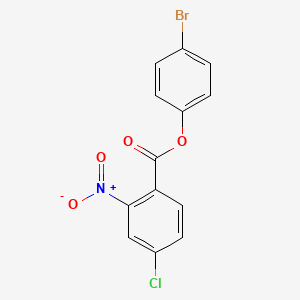 4-Bromophenyl 4-chloro-2-nitrobenzoate