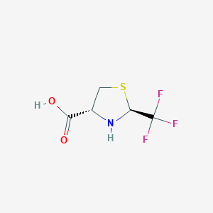 (2S,4R)-2-(trifluoromethyl)-1,3-thiazolidine-4-carboxylic Acid