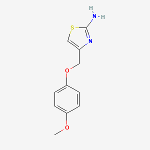 4-(4-Methoxy-phenoxymethyl)-thiazol-2-ylamine