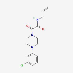 N-allyl-2-(4-(3-chlorophenyl)piperazin-1-yl)-2-oxoacetamide