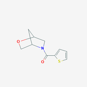 2-Oxa-5-azabicyclo[2.2.1]heptan-5-yl(thiophen-2-yl)methanone