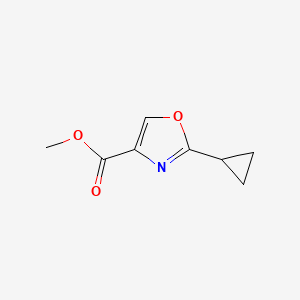 Methyl 2-cyclopropyloxazole-4-carboxylate