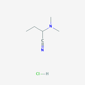 2-(Dimethylamino)butanenitrile hydrochloride